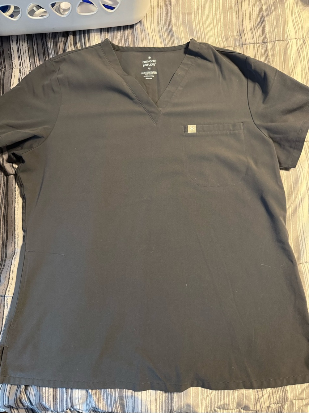 Grey women’s scrub top bundle -size medium